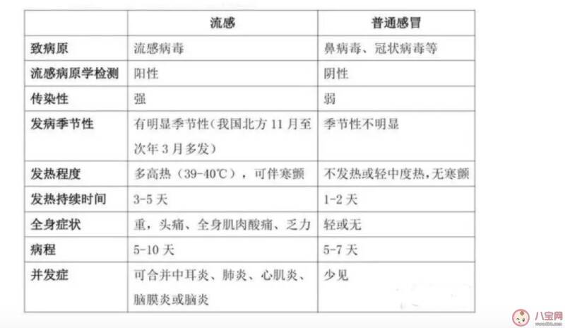 如何区分感冒流感和新冠冠病毒 新型冠状病毒和感冒有什么不同